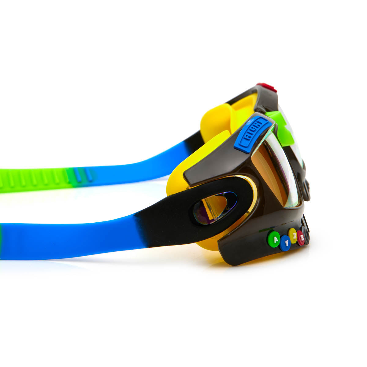Jet Black Gamer Swim Kids' Swim Goggles