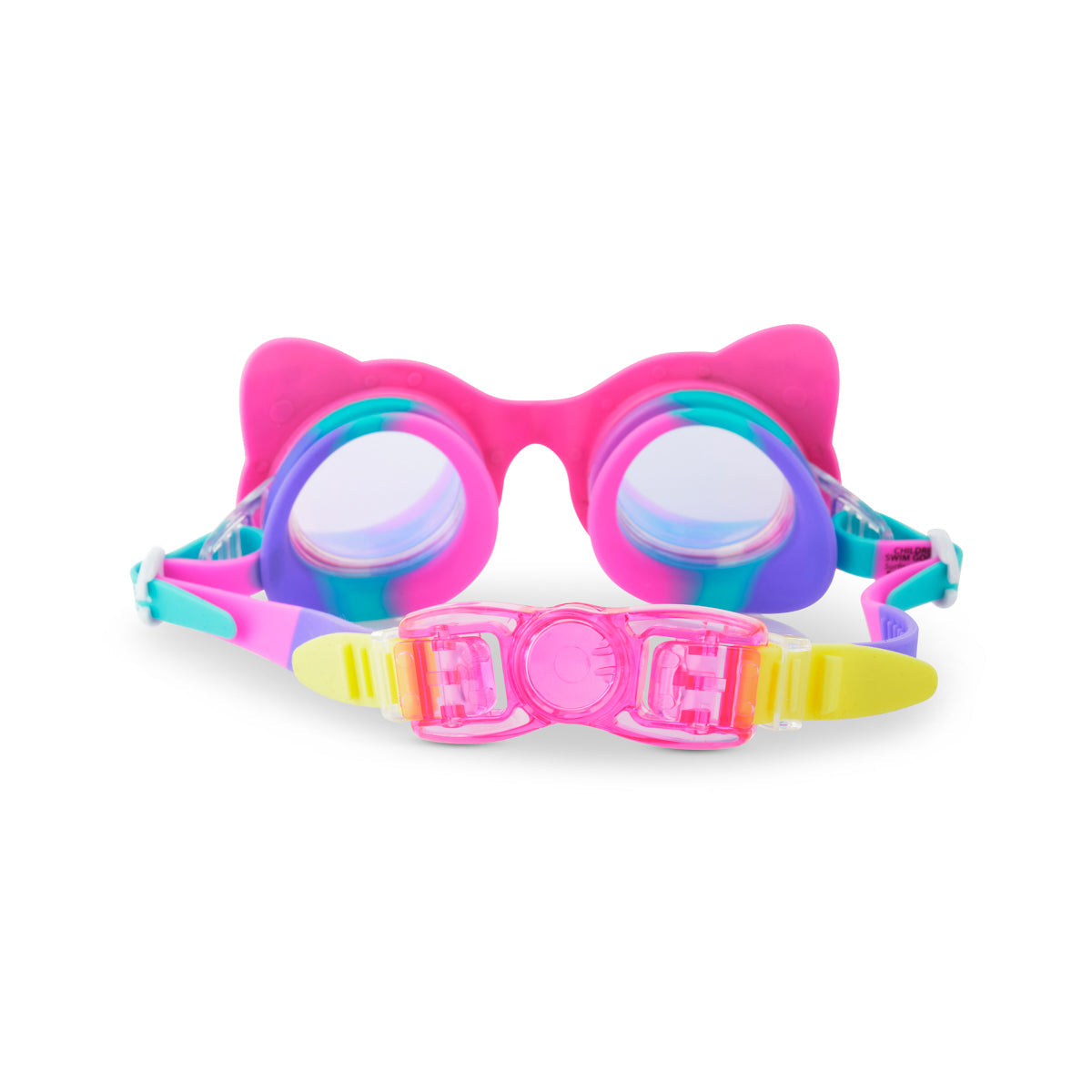 Purrty Pink Paws Kids' Swim Goggles