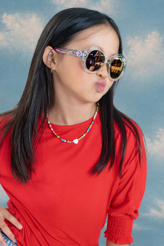 Glass Beach Sprinkle Sunrise Kids' Sunglasses