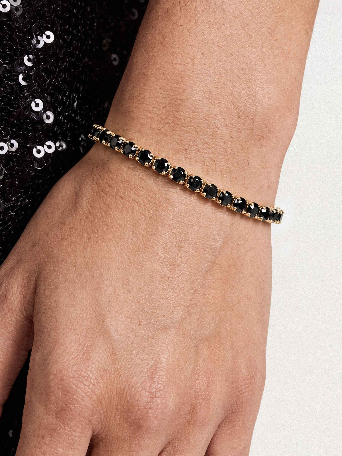 Minimalist Crystal Tennis Bracelet
