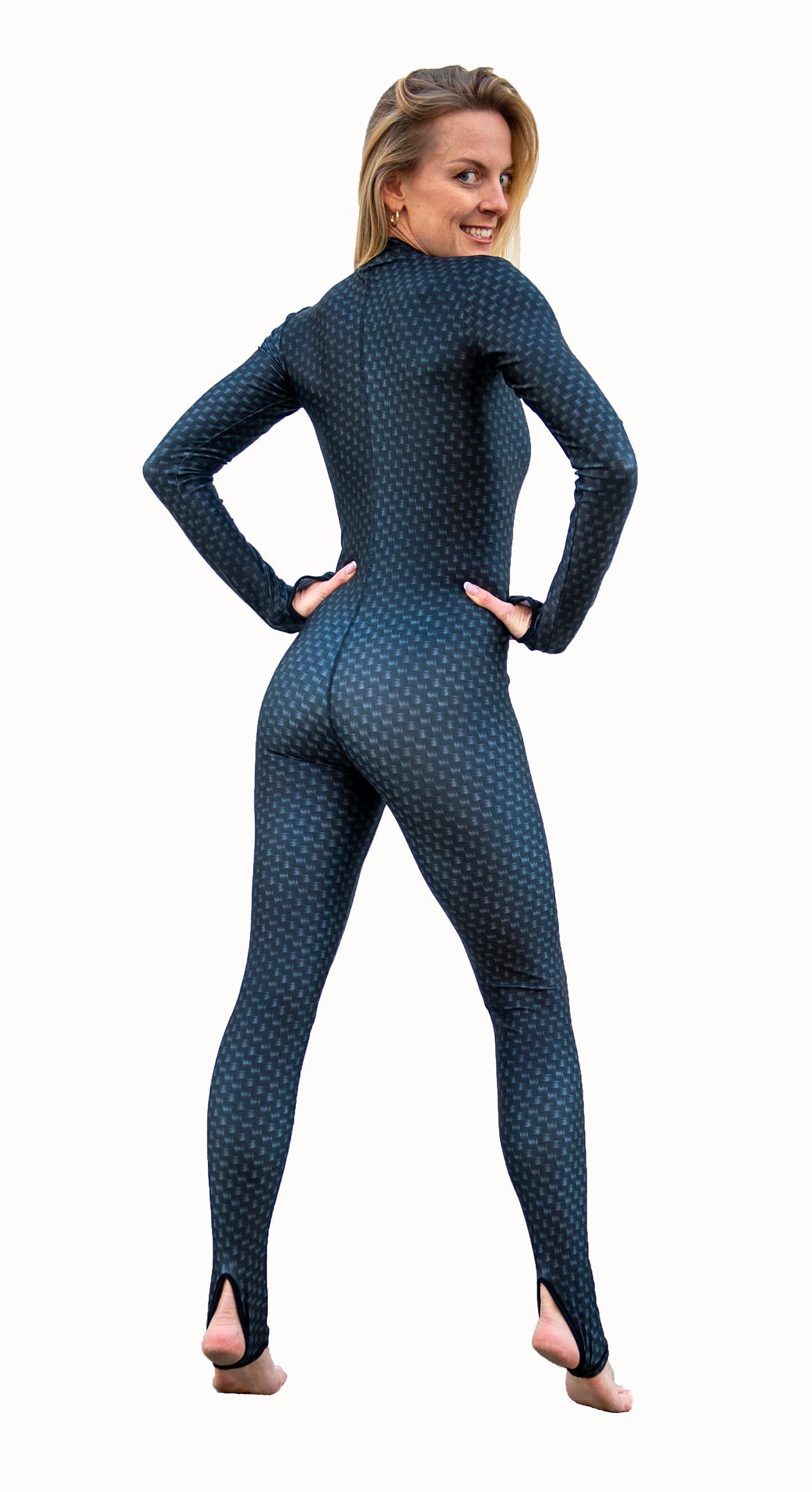 Carbon Fiber - Front Zippered DiveSkin