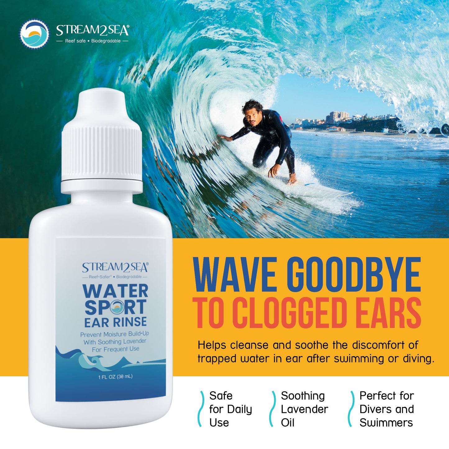 Water Sport Ear Rinse