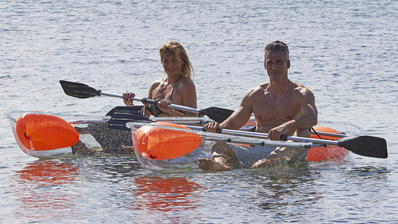 The Crystal Kayak® E-Series - Fully Transparent Kayak