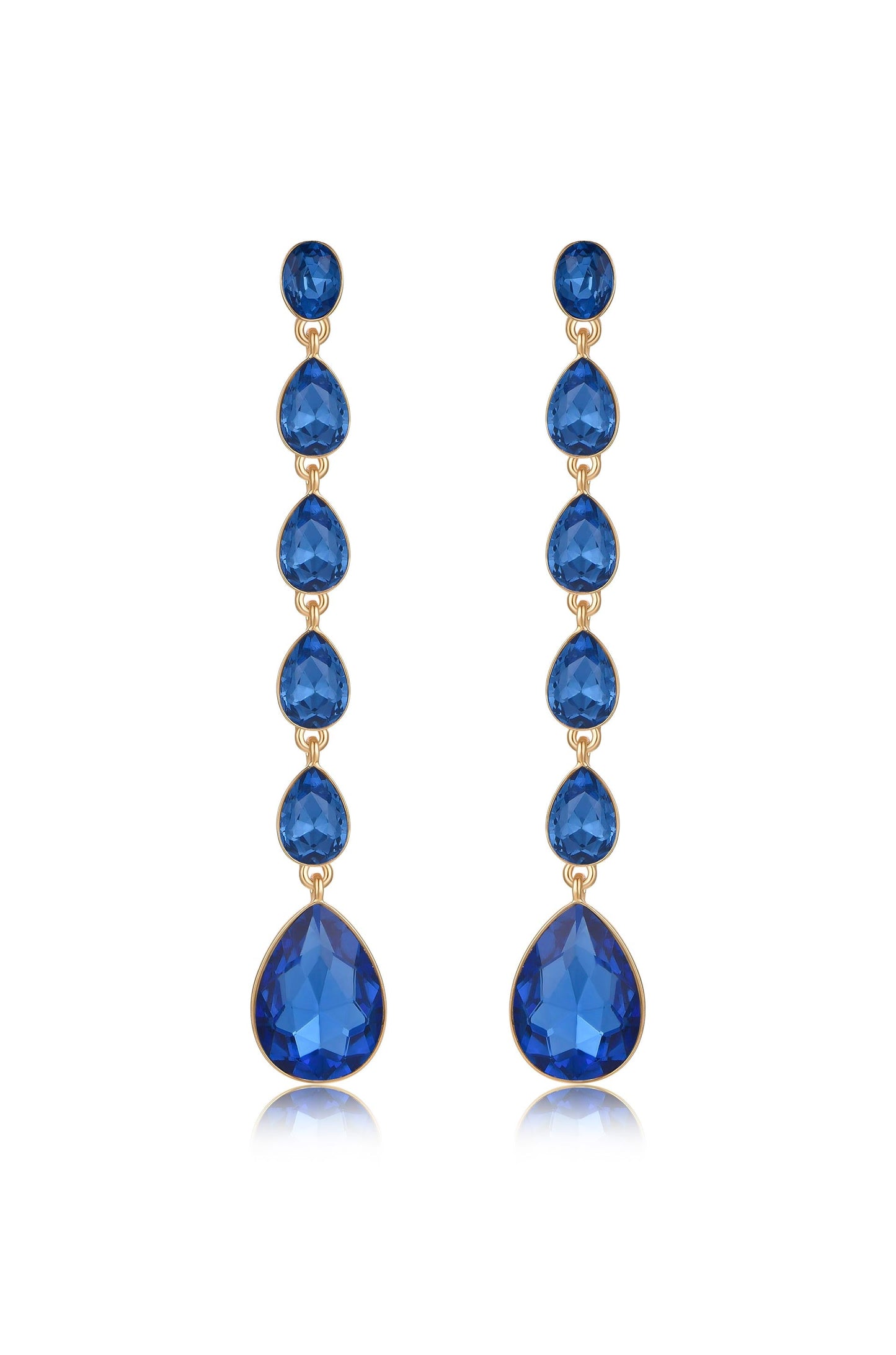 Crystallized Drop Earrings