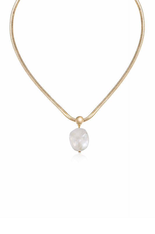 Baroque Pearl Pendant Necklace