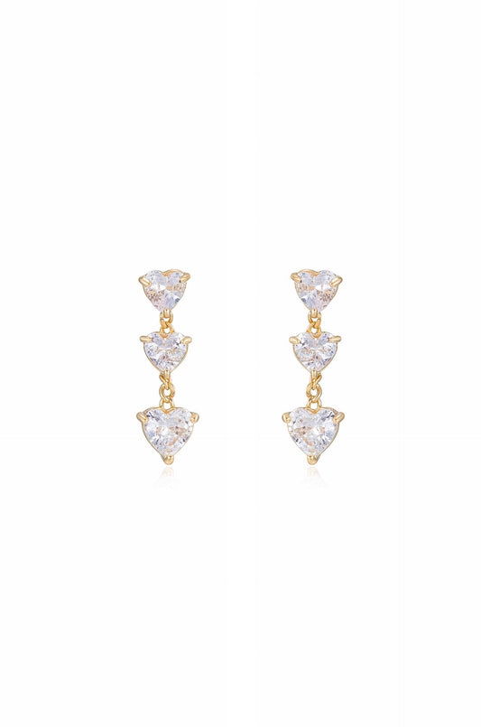Queen of Hearts Crystal Earrings