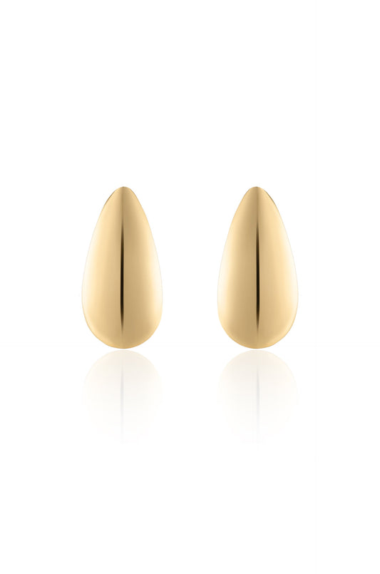 Golden Teardrop Earrings