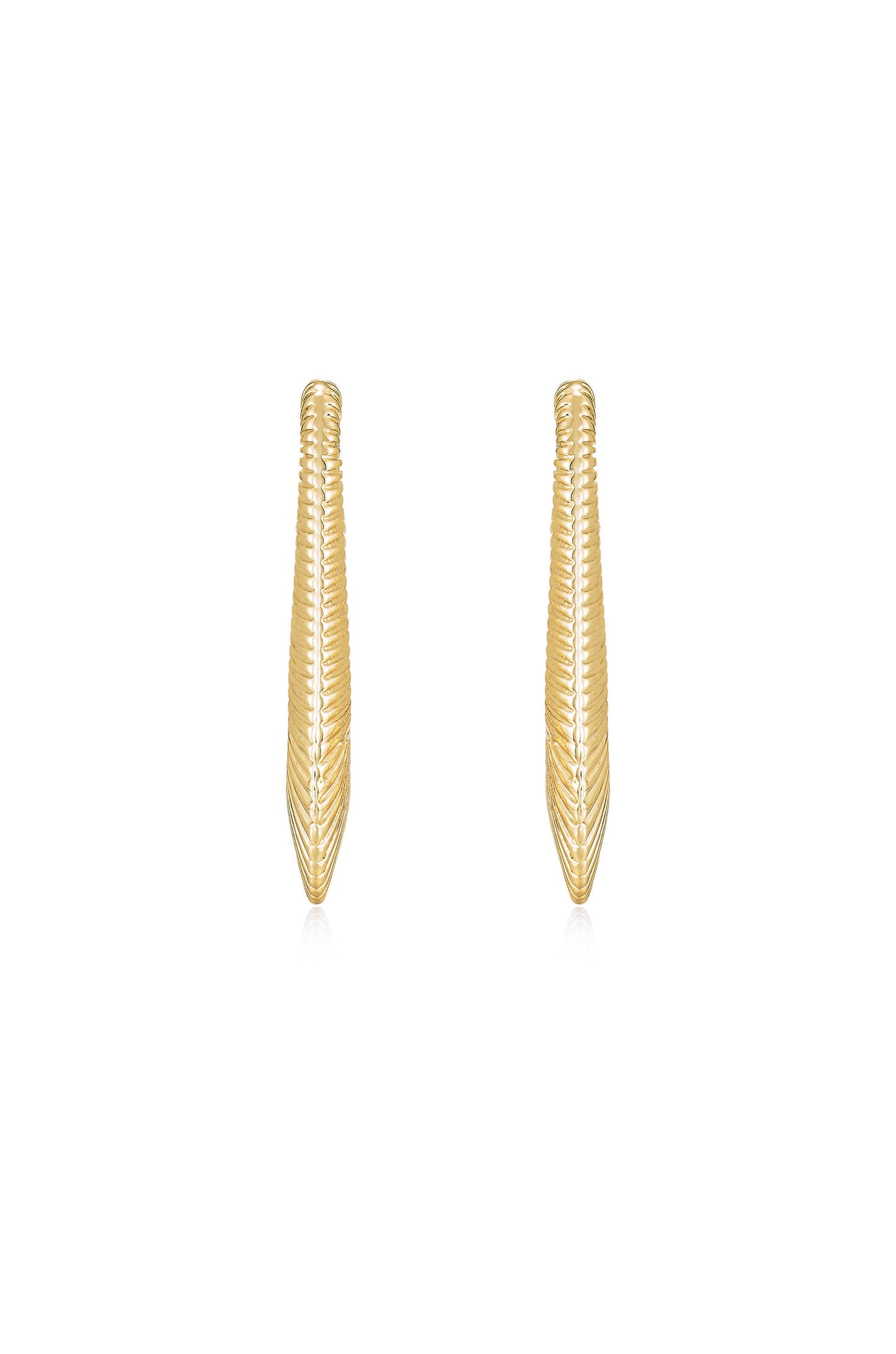 Cleopatra Inspired Hoop Earrings
