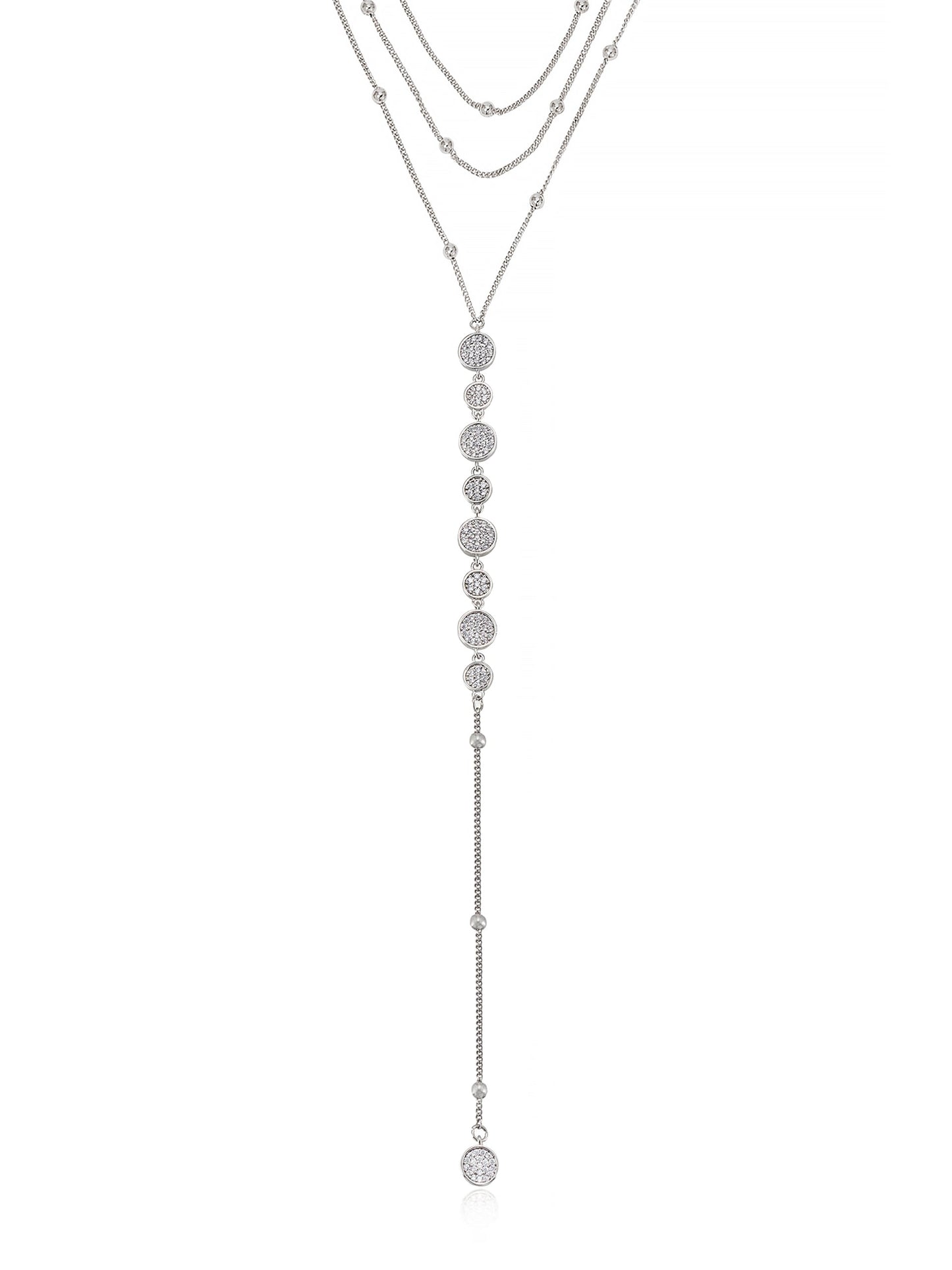 Bali Dreams Crystal Lariat Necklace