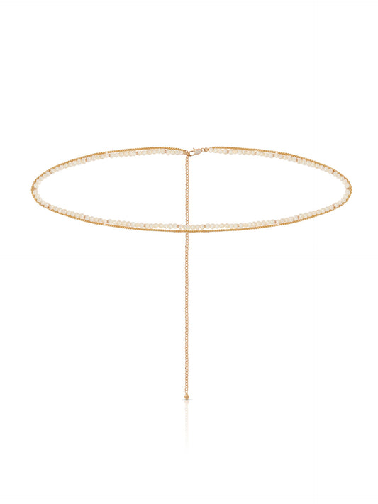 Freshwater Pearl Double Layer Waist Chain