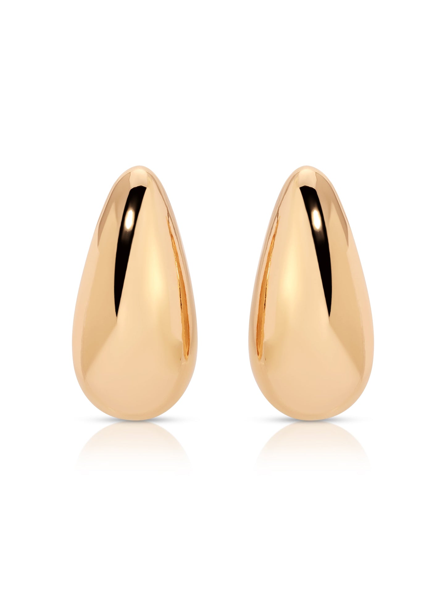 Golden Teardrop Earrings