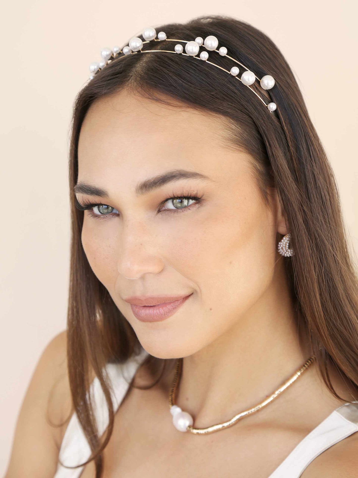 Topped in Pearls Headband