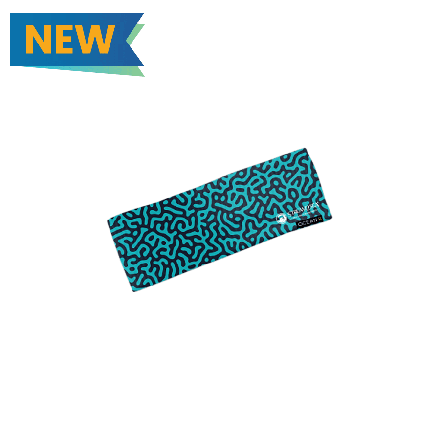 Adult Head Band - Blue Brain Coral