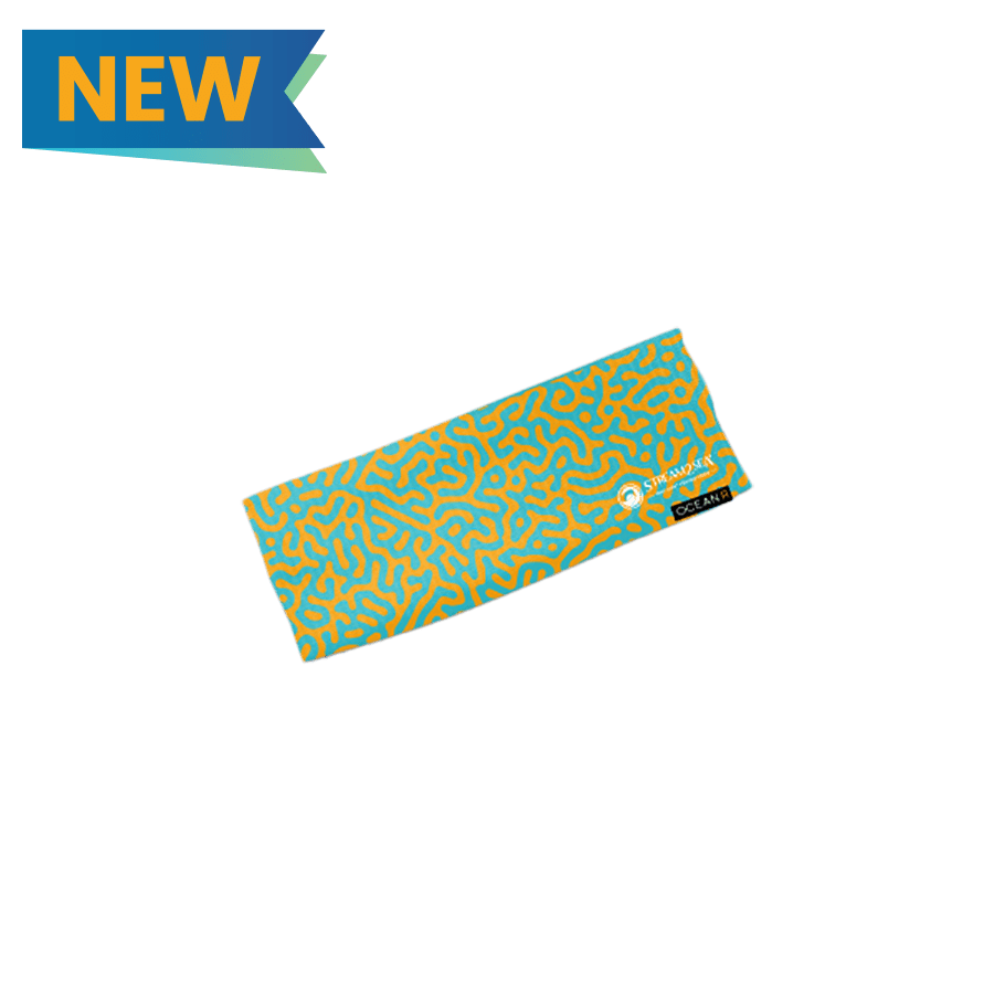 Adult Head Band - Yellow Brain Coral