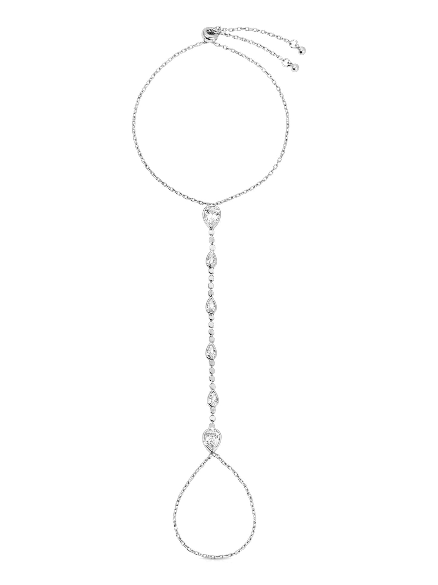 Dripping Crystal Hand Chain