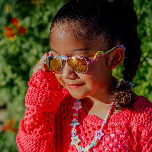 Rising Rainbow Ibiza Beach Kids' Sunglasses
