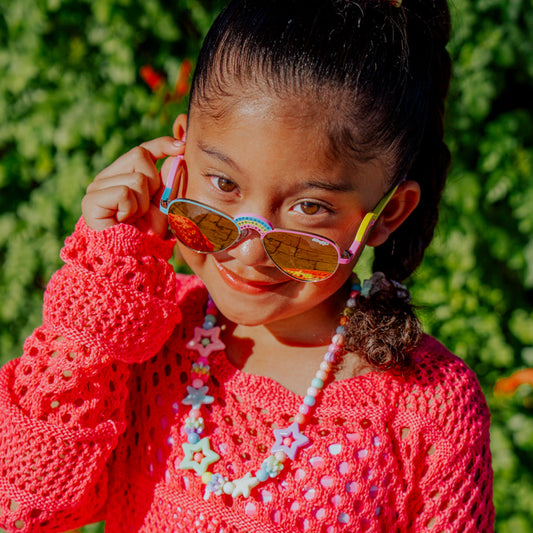 Rising Rainbow Ibiza Beach Kids' Sunglasses