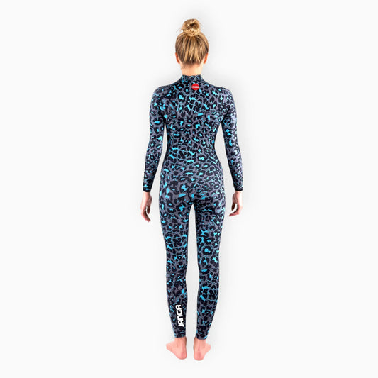 JANGLE Blue Leopard Fullsuit 4/3