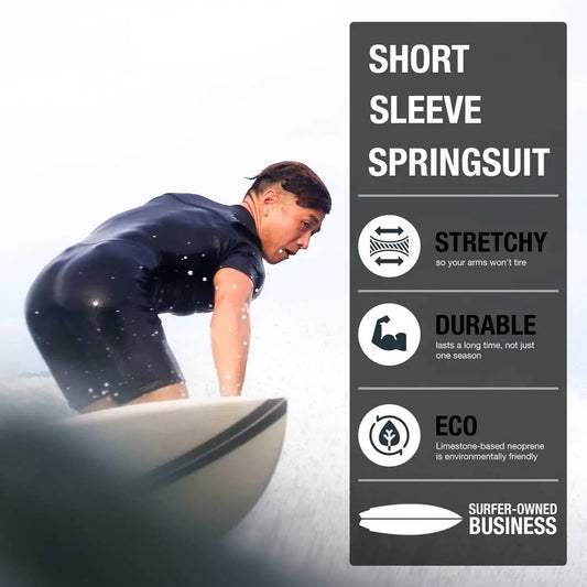 Men's Short Sleeve Short Leg Springsuit