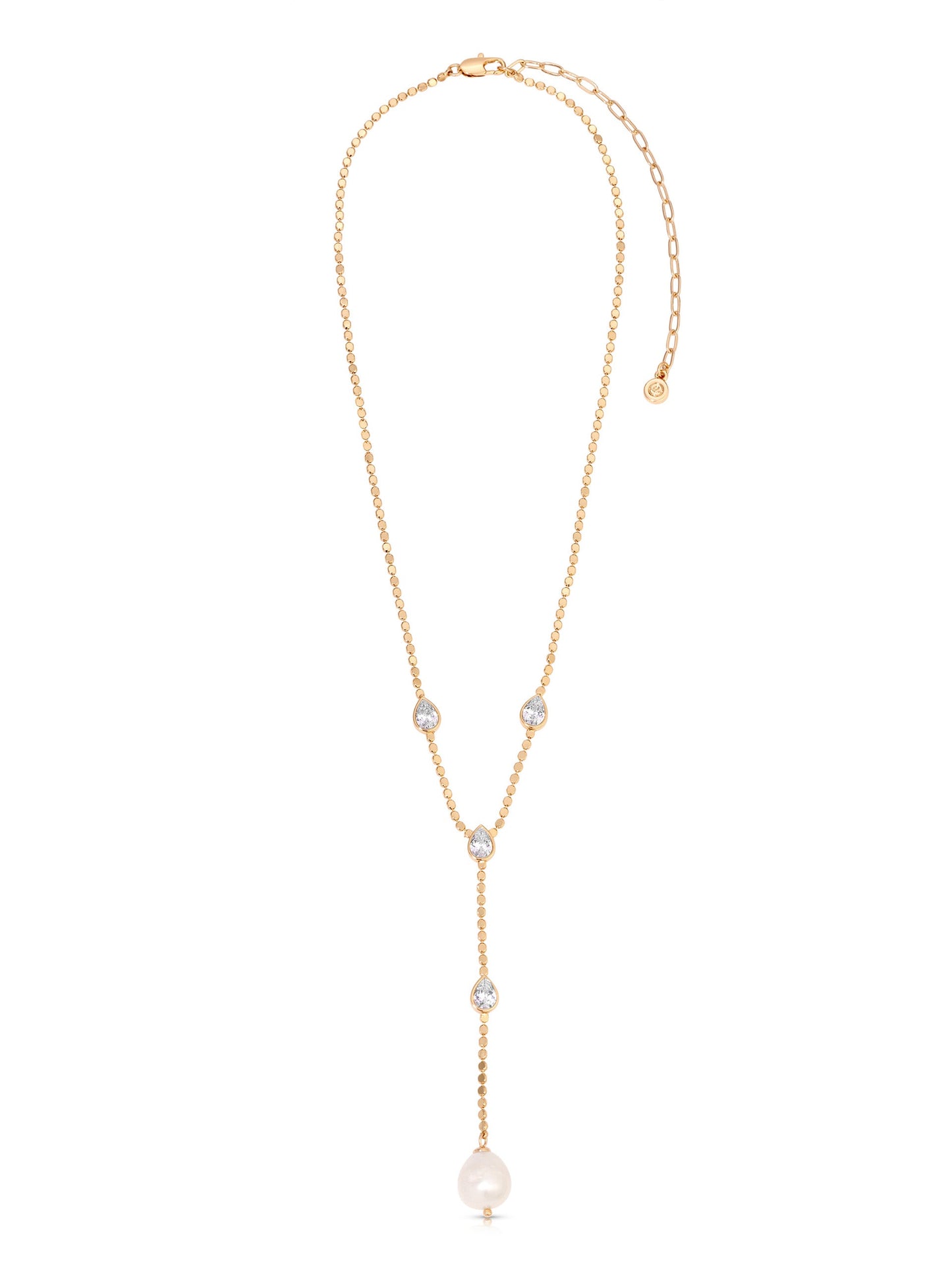 Dripping Crystal Lariat