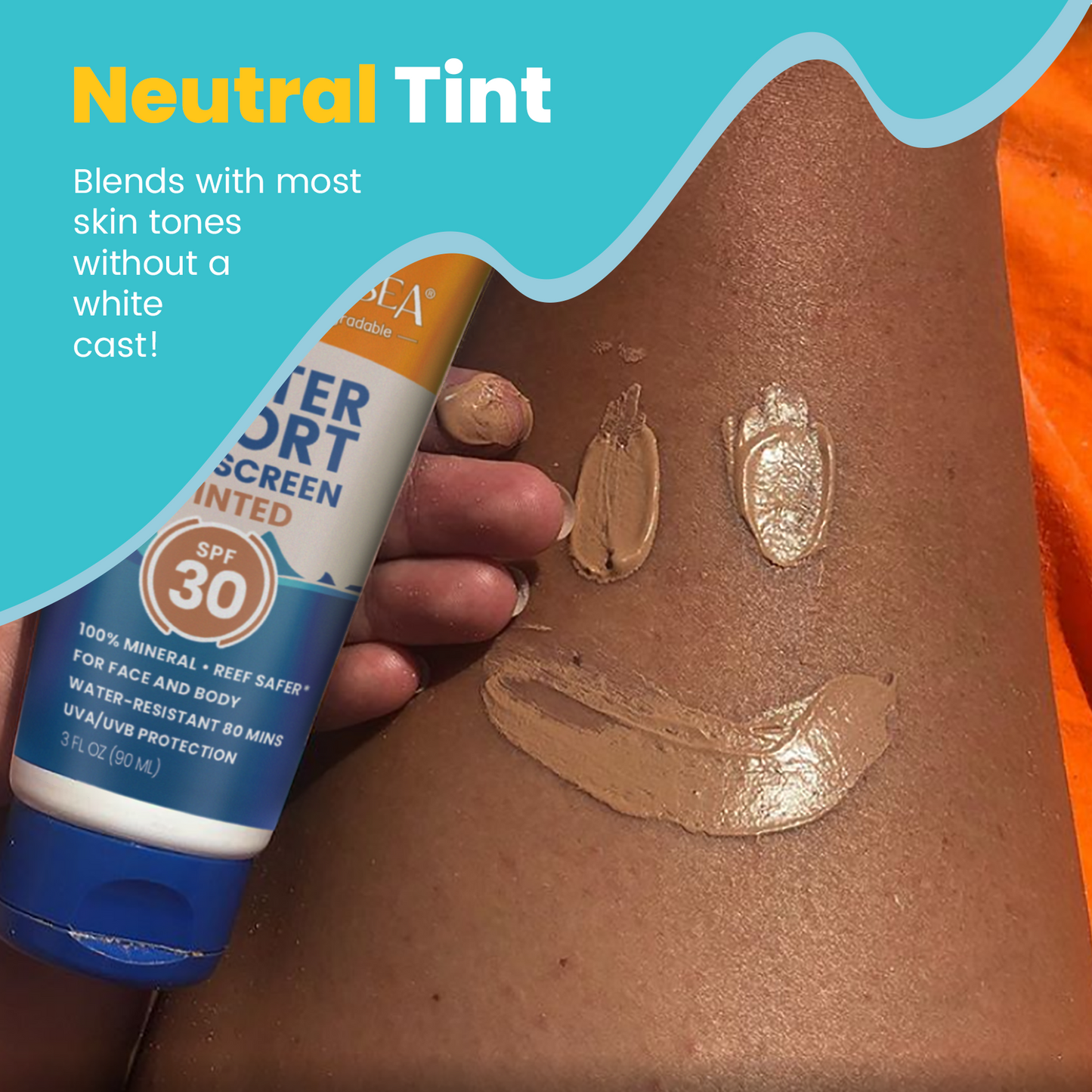 Tinted Sunscreen for Face and Body Sport - SPF 20