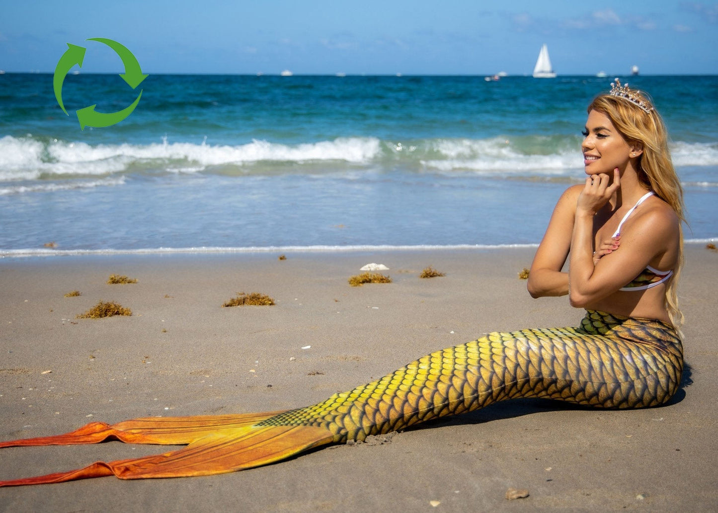 Eco-SirenaTail - Treasure Gold