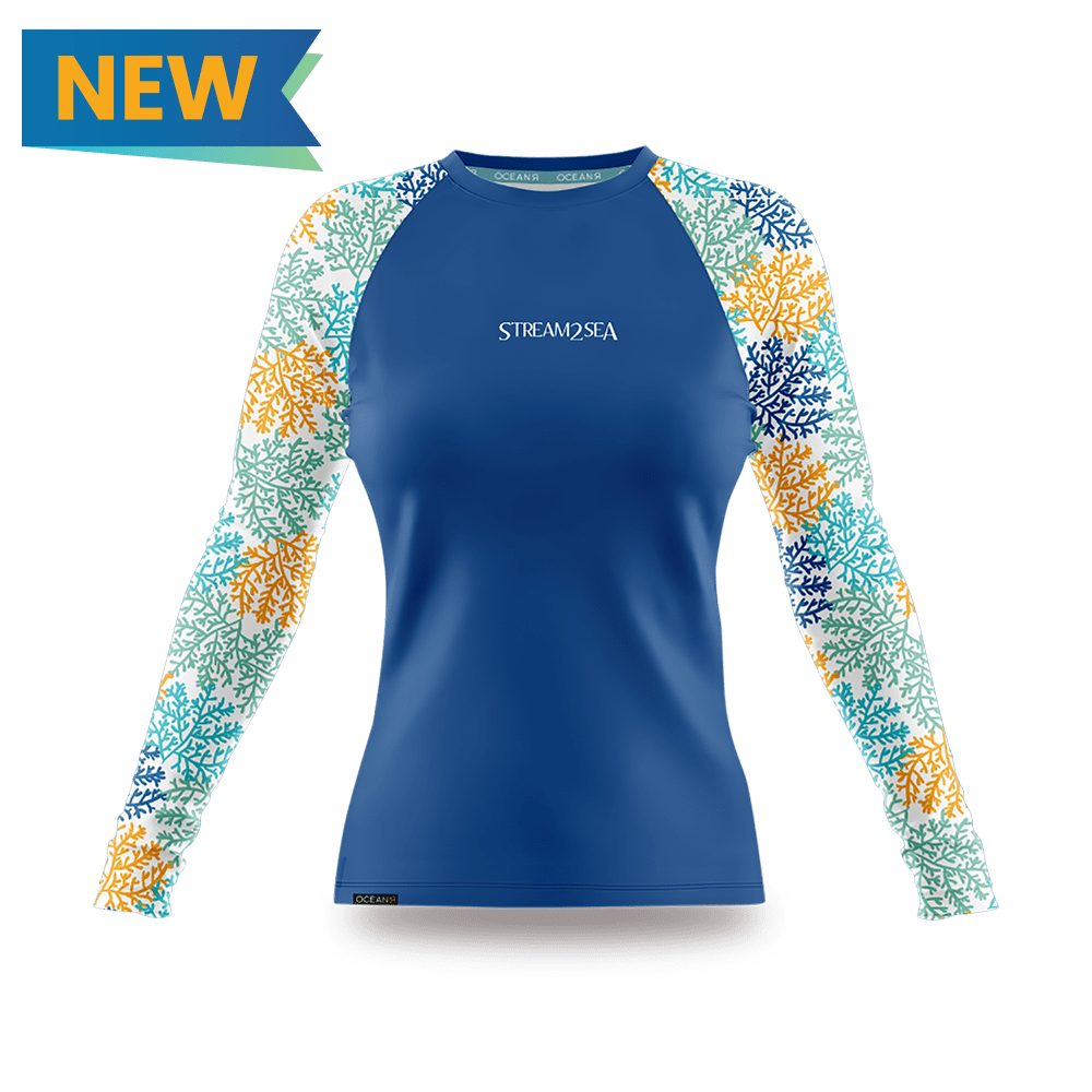 Rash Guard Womens (Blue)