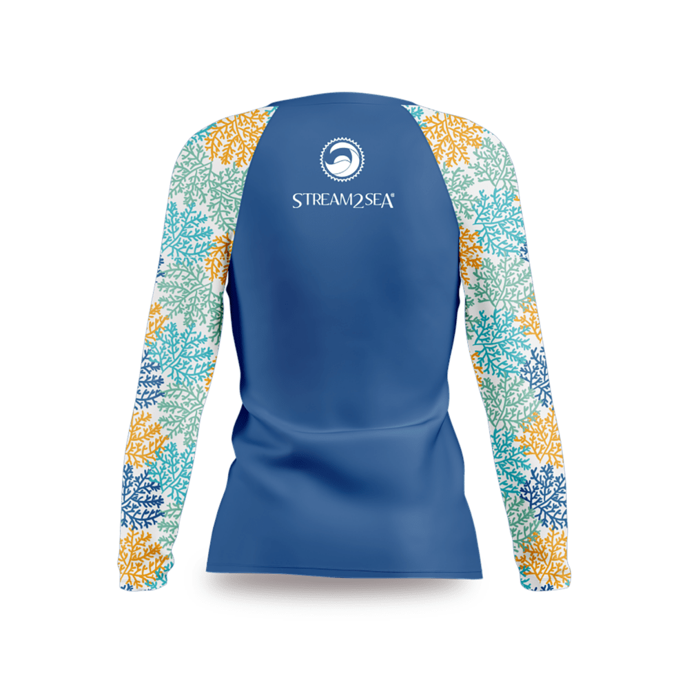 Rash Guard Womens (Blue)
