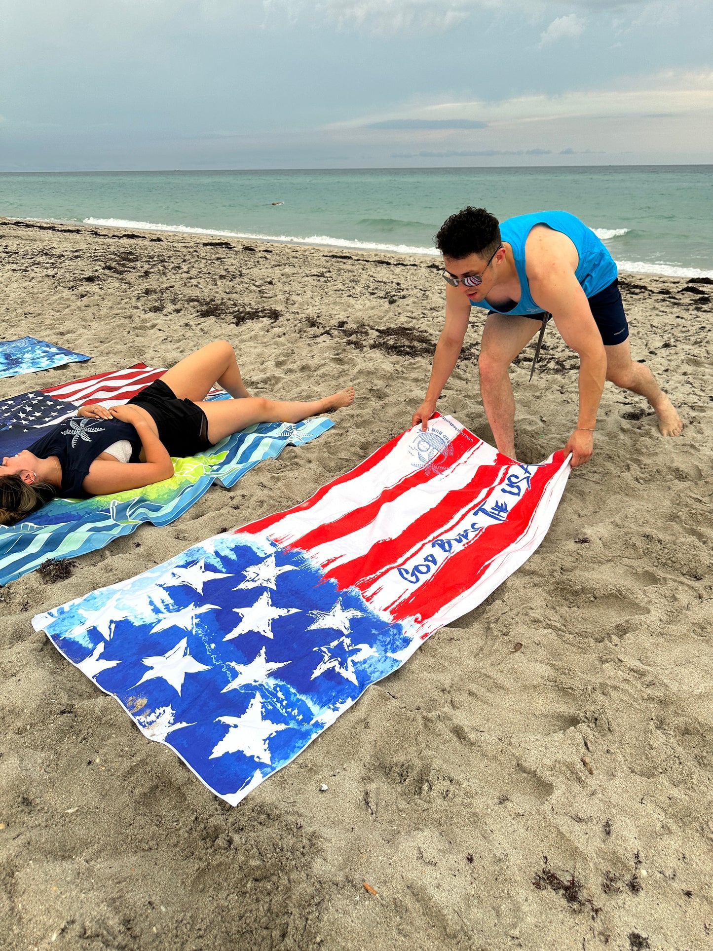 God Bless the USA Towel
