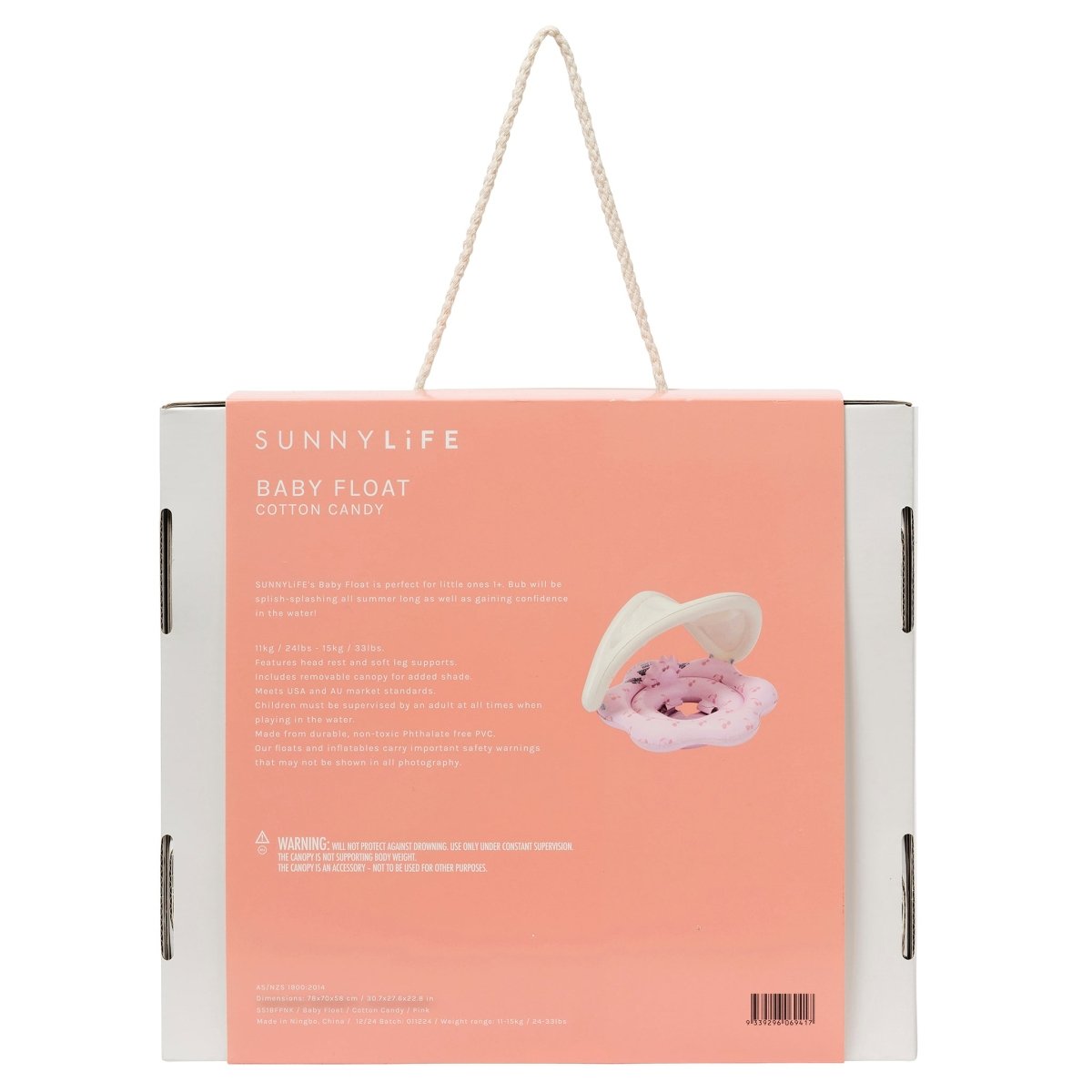 Baby Float - Cotton Candy Pink
