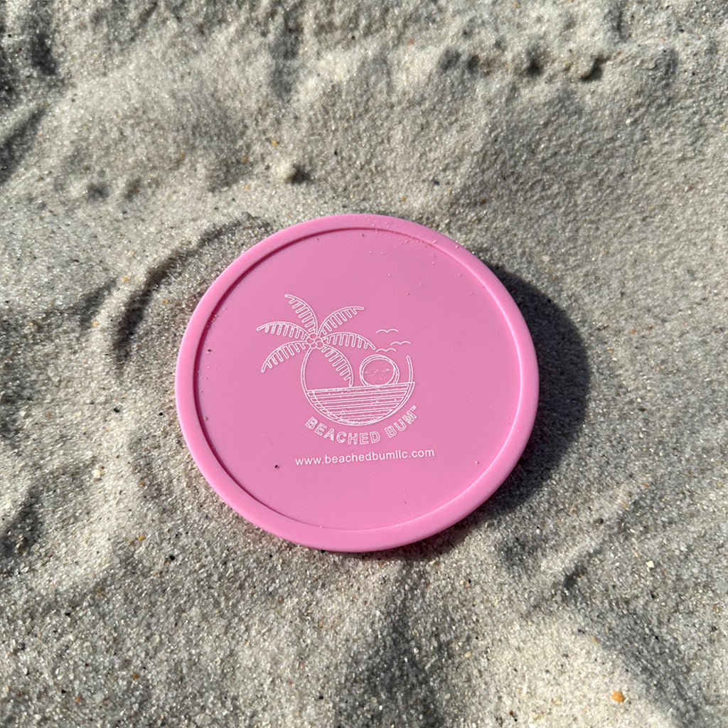 Silicone Coasters - Taffy Pink - 2 Pack