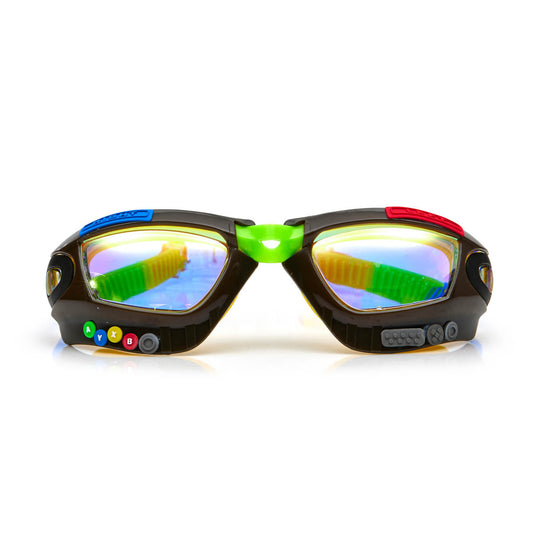 Jet Black Gamer Swim Kids' Swim Goggles