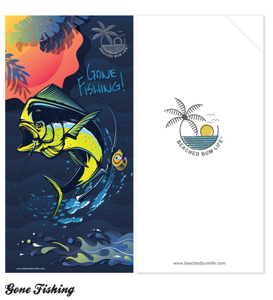 Gone Fishing Towel