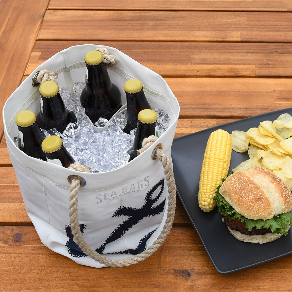 Four Leaf Clover Beverage Bucket Bag