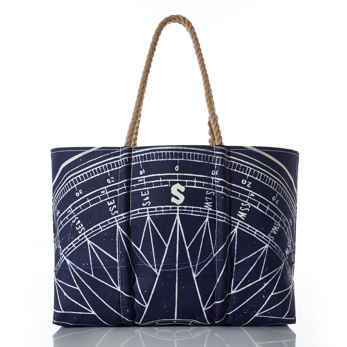 Navy True North Large Tote