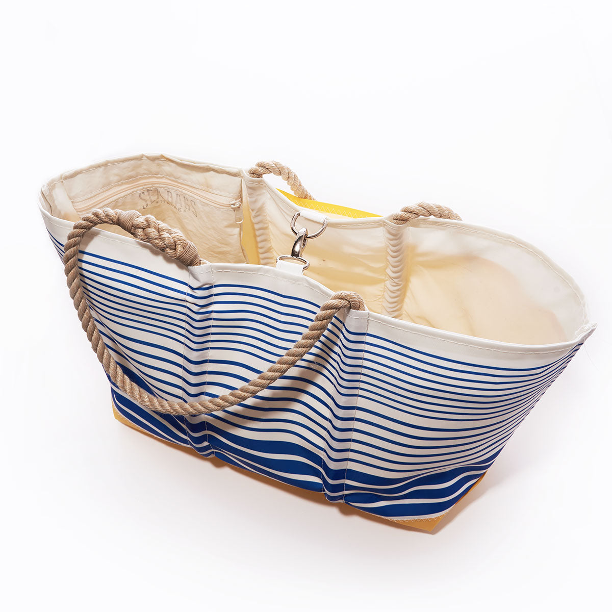 Blue Stripe Ogunquit Beach Tote