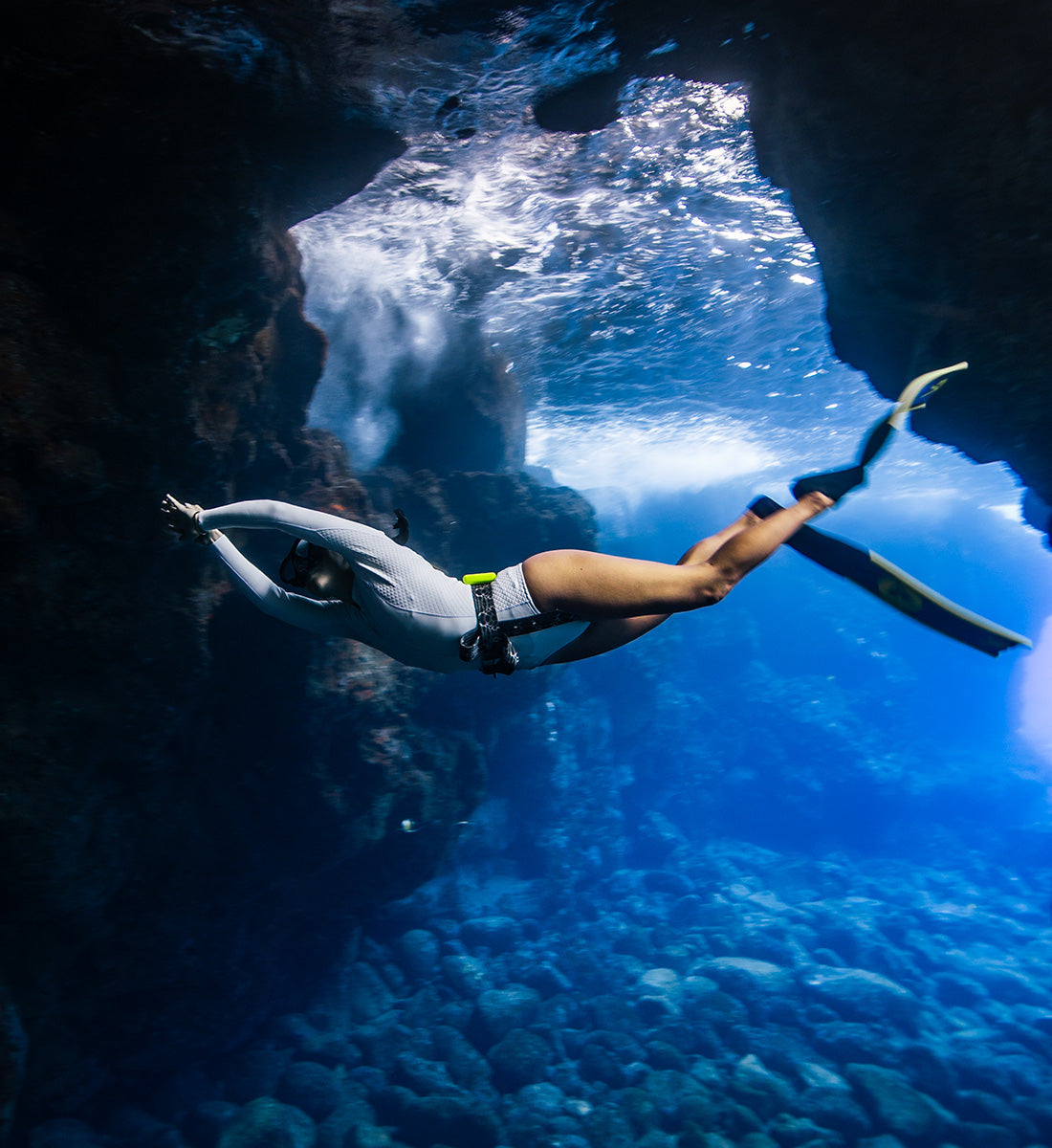 Project Hiu X Bright Buoy Tiger Shark Silicone Dive Belt