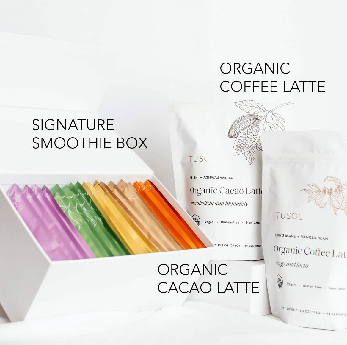 TUSOL Gourmet Organic Full Body Reset Kit - LUXUSFIT Luxury Exercise & Recovery Equipment