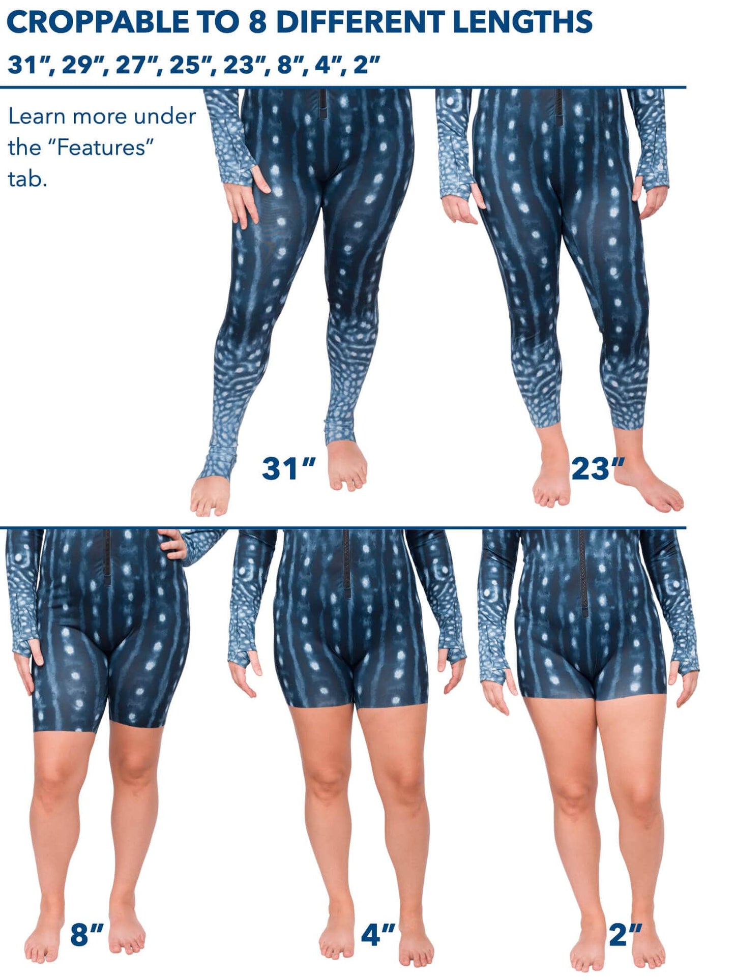 Black Circularity Full-Body Snorkel & Dive Skin | Sun Protection Suit