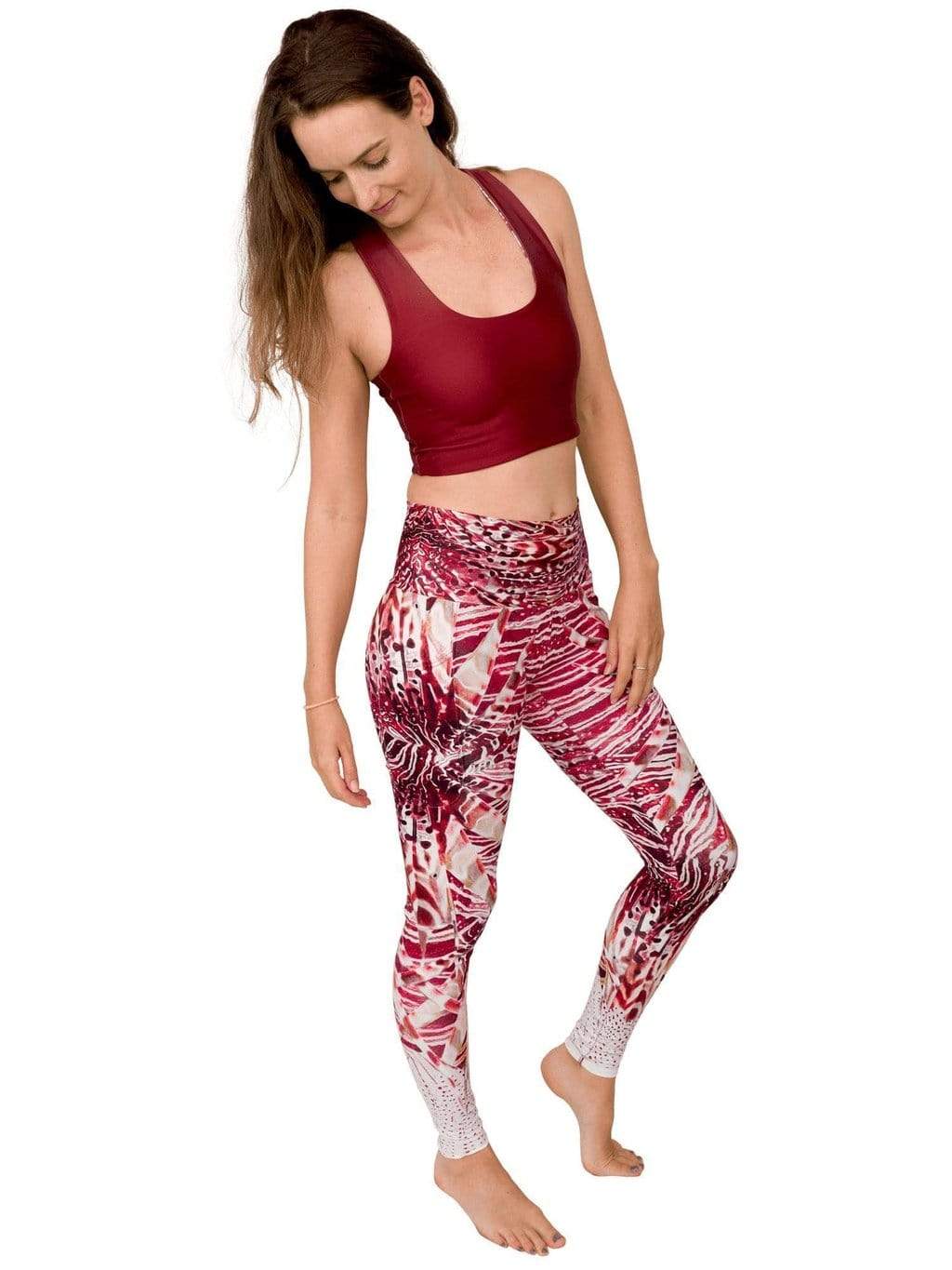 Invasive Lionfish Dive & Snorkel Leggings