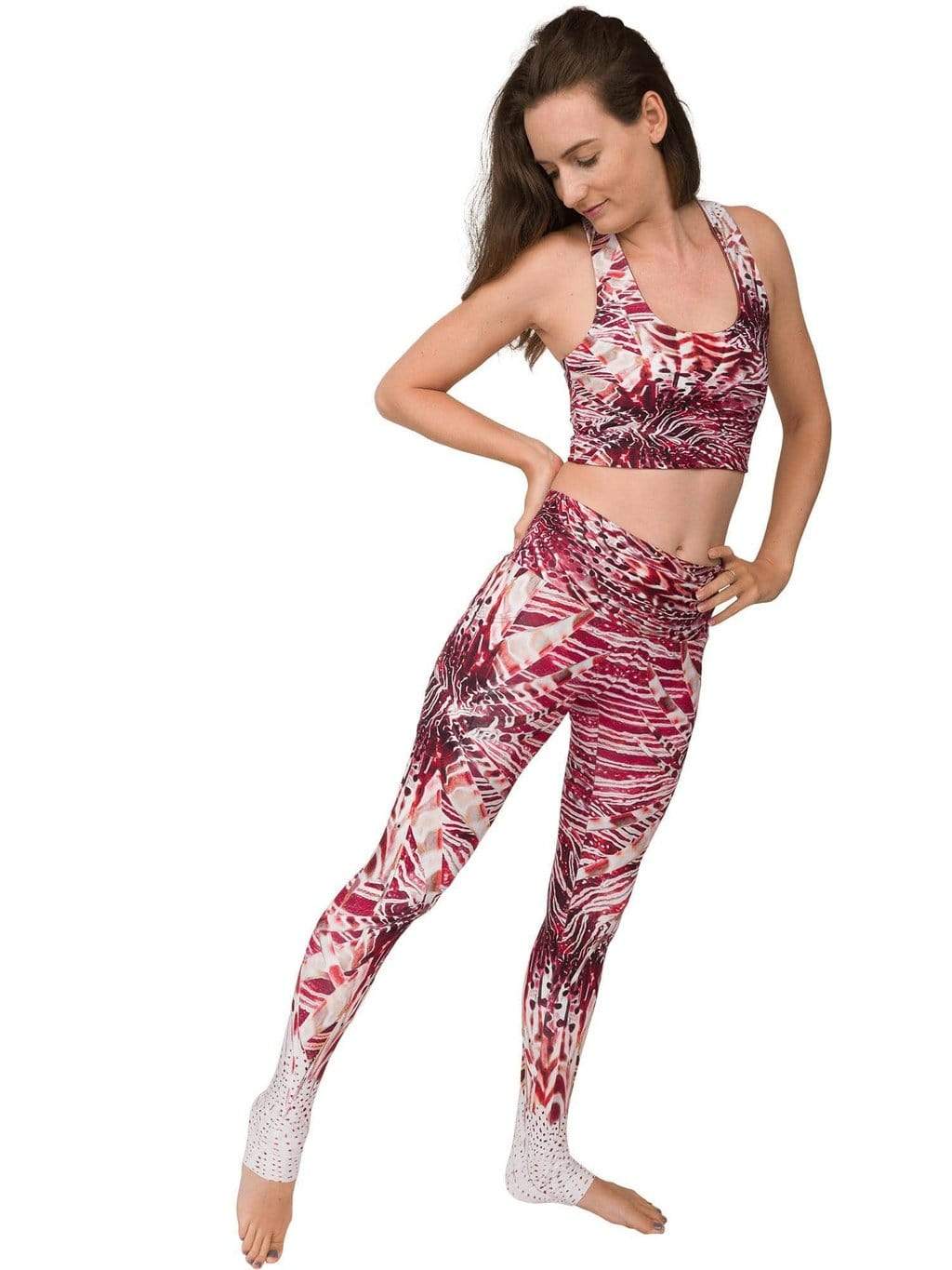 Invasive Lionfish Dive & Snorkel Leggings
