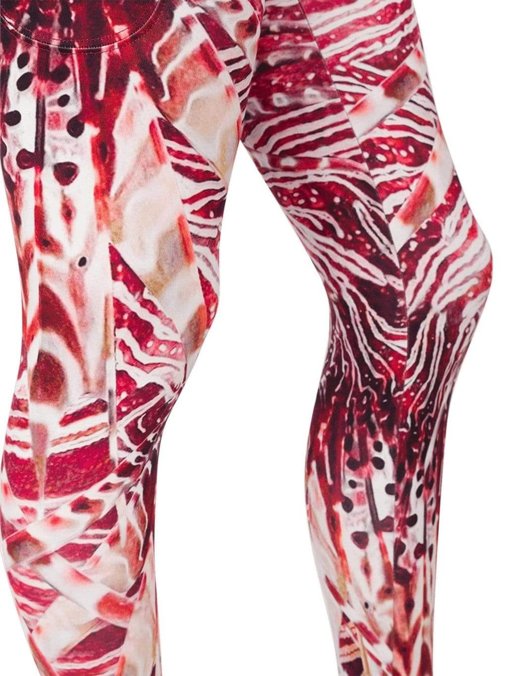 Invasive Lionfish Dive & Snorkel Leggings