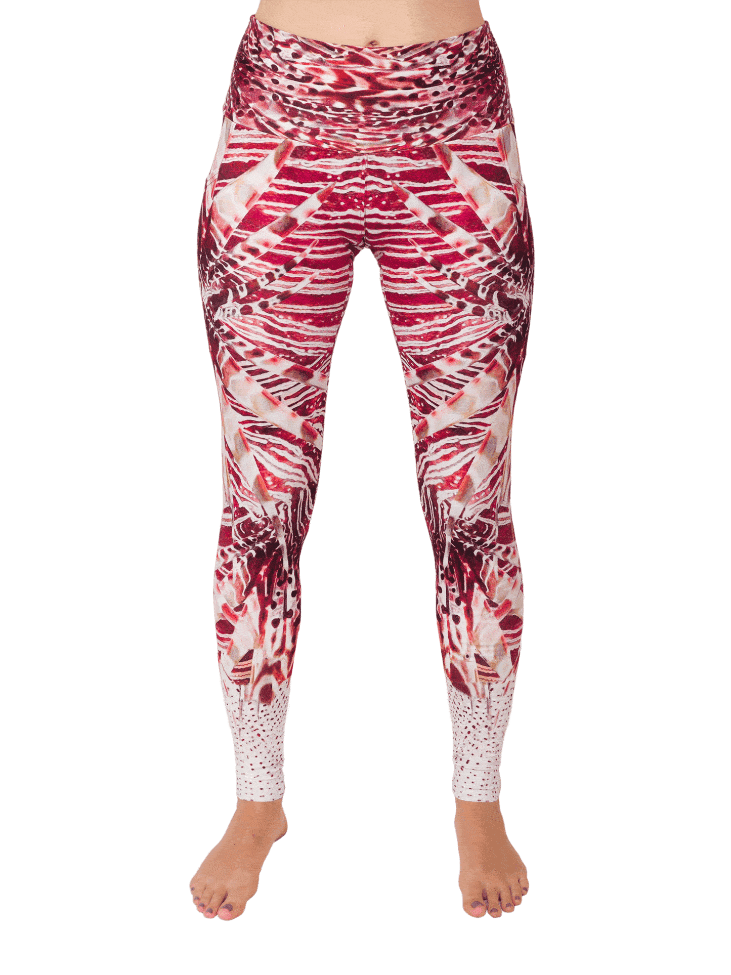Invasive Lionfish Dive & Snorkel Leggings
