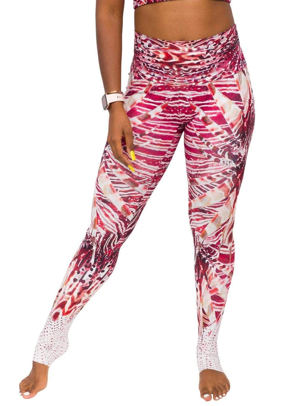 Invasive Lionfish Dive & Snorkel Leggings