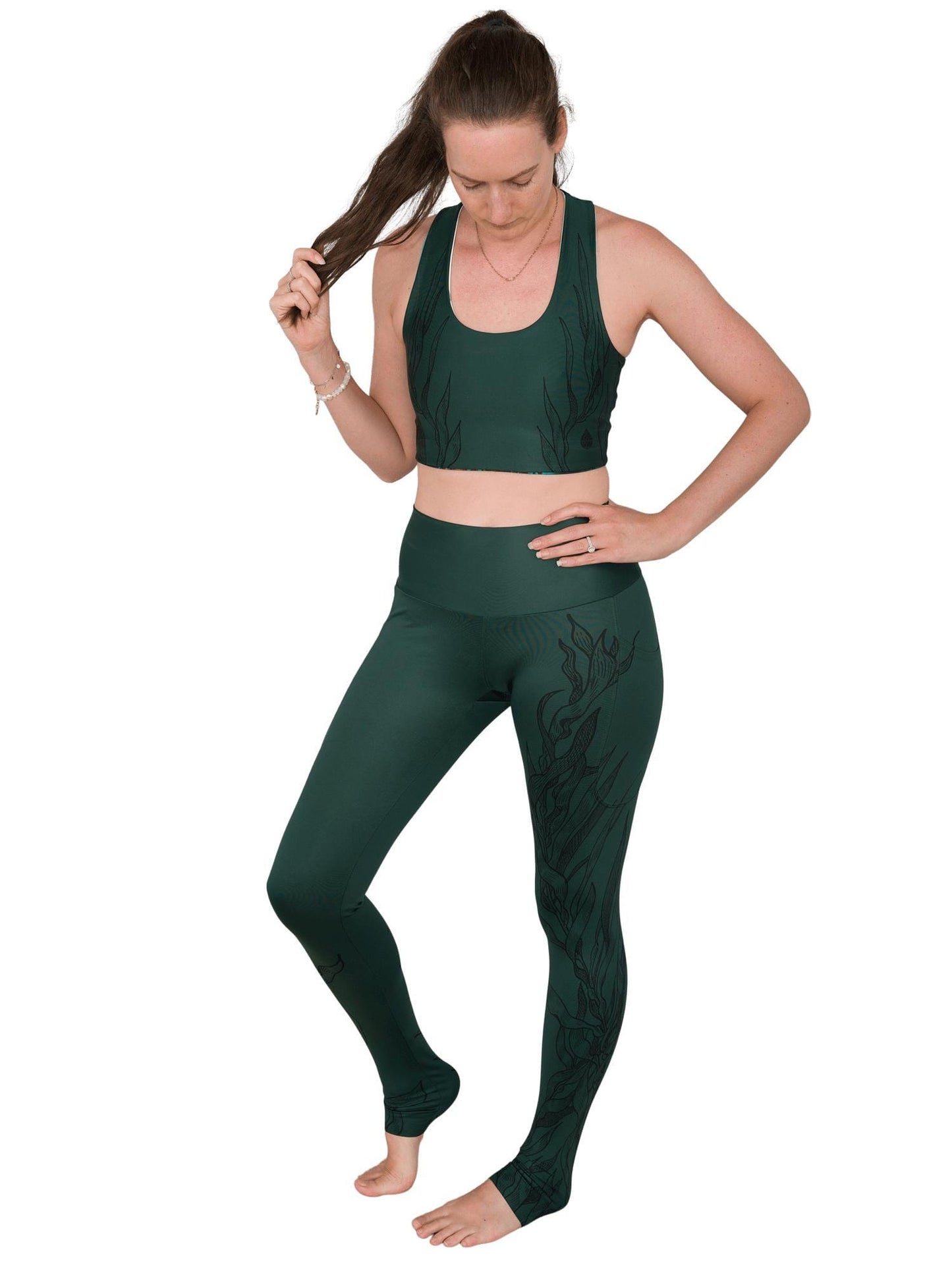 Kelp Line Art Leggings