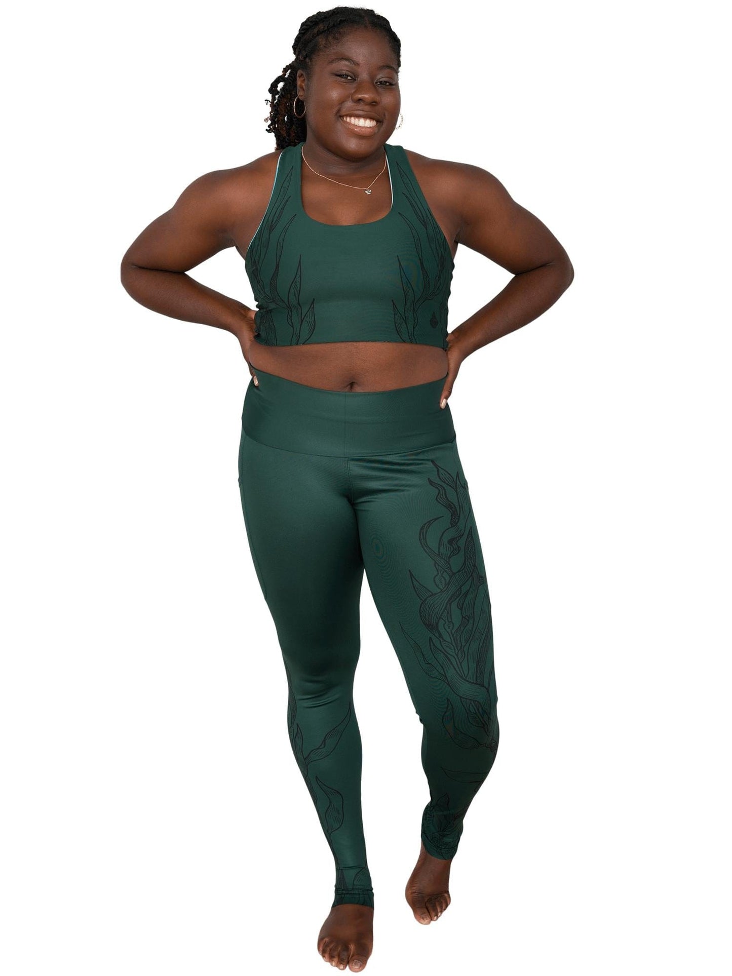 Kelp Line Art Leggings
