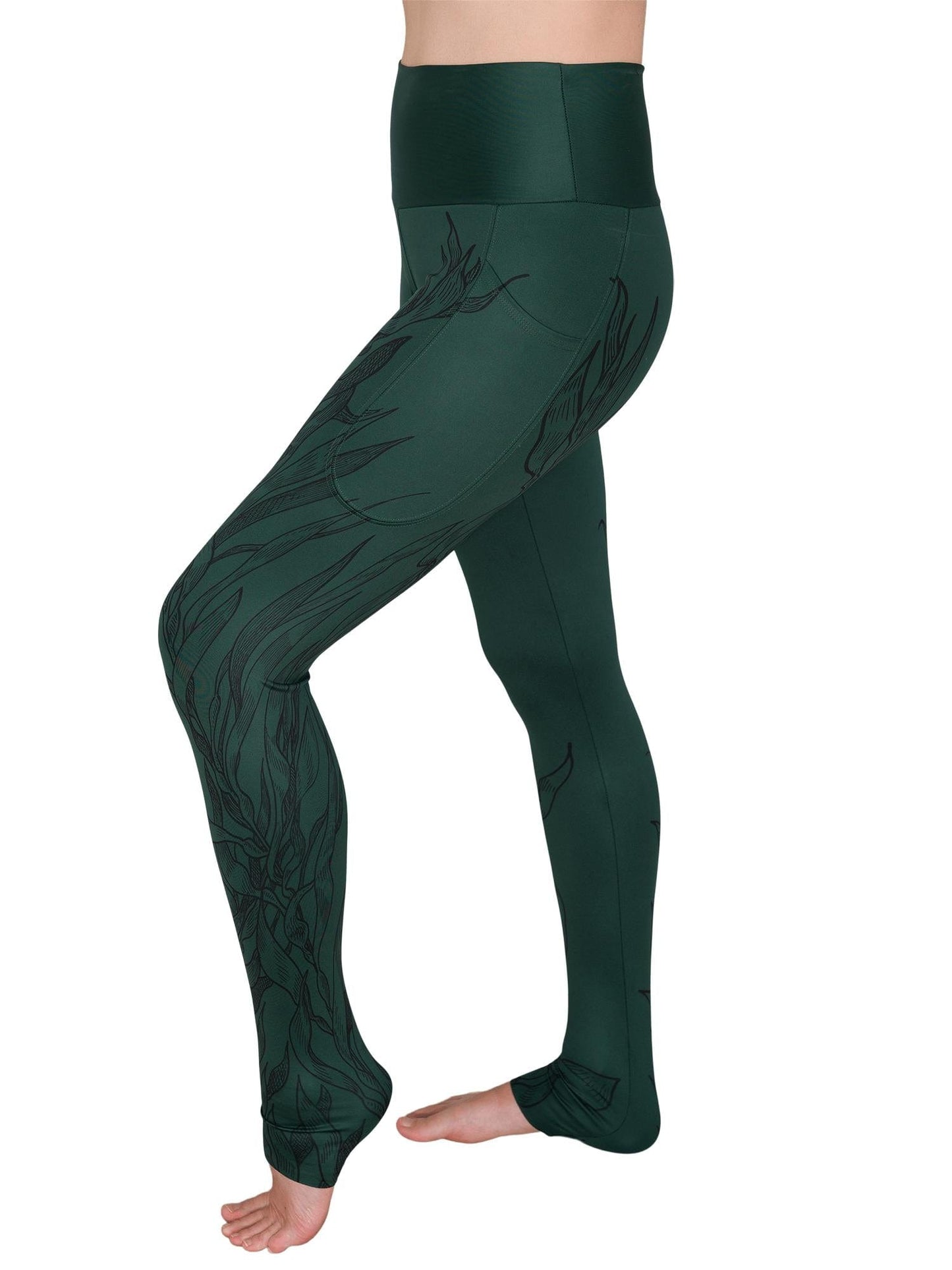 Kelp Line Art Leggings