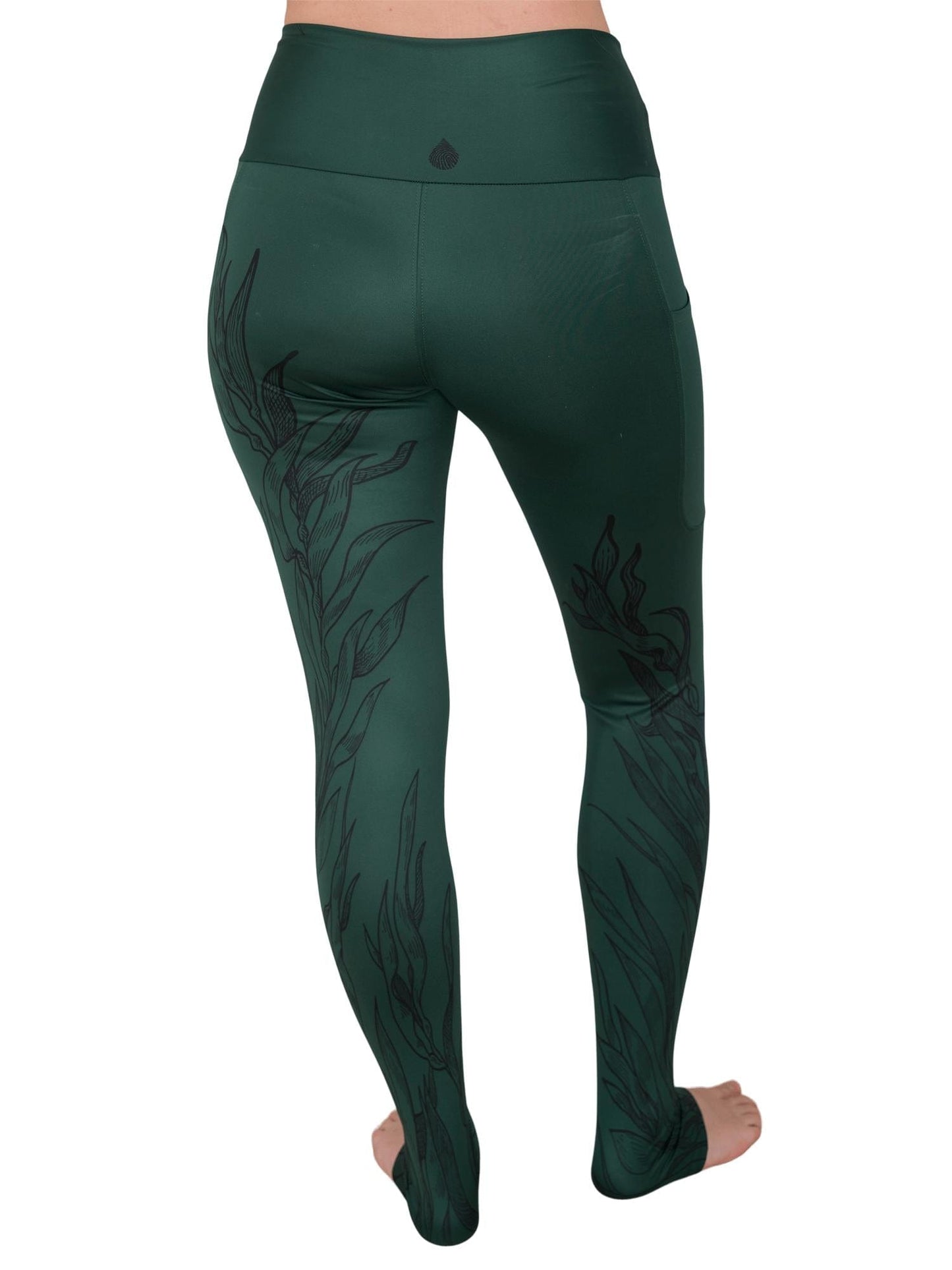 Kelp Line Art Leggings