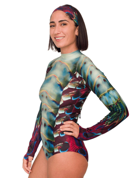 Mantis Moxie - Long Sleeve Swimsuit | Sun Protection Suit