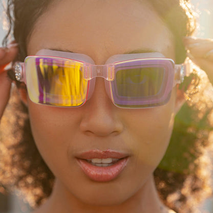 Blushing Vivacity Swim Goggles
